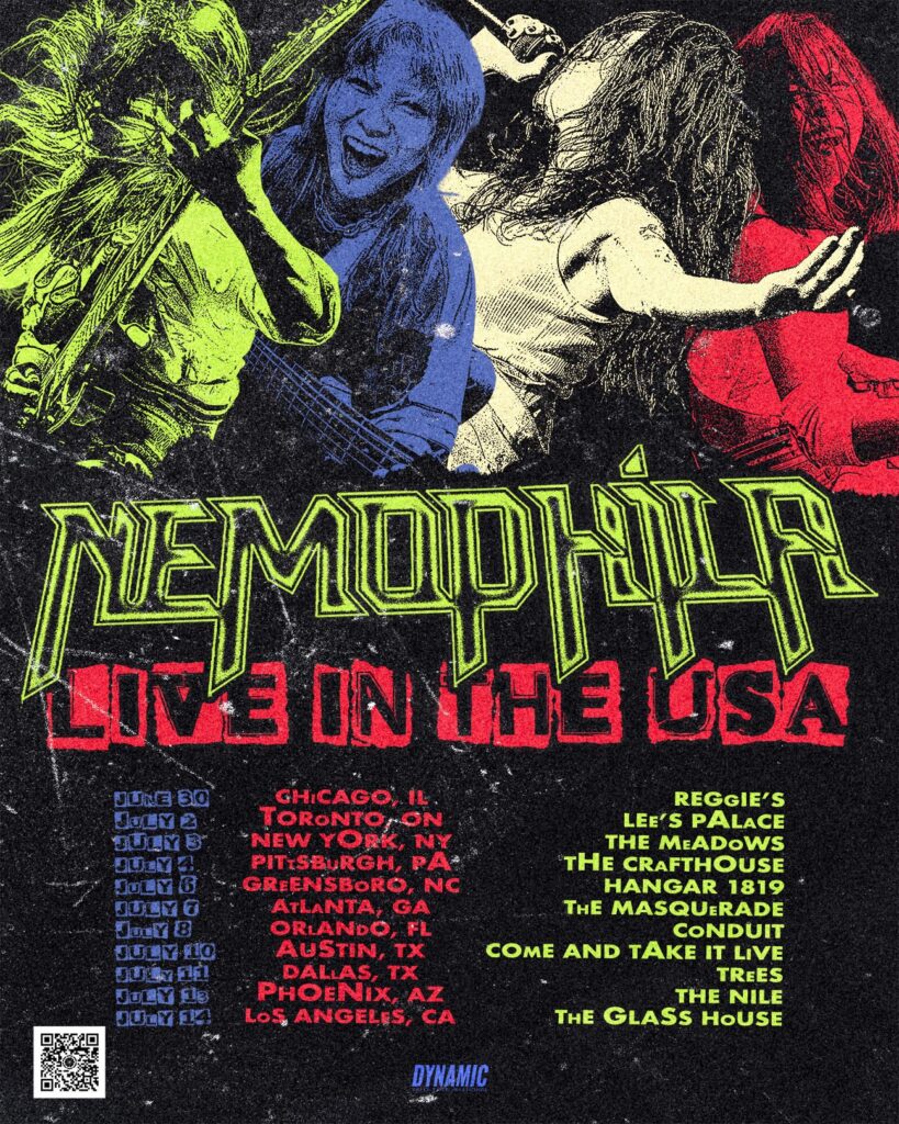 NEMOPHILA LIVE IN THE USA 2026